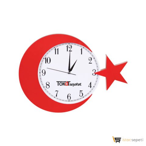 Boş Duvar Saati - Ebat: 38 x 31 cm Promosyon