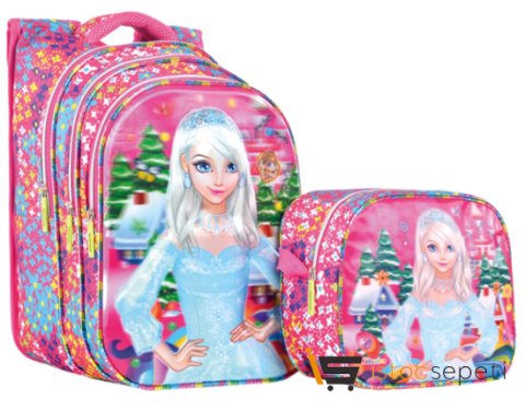 Relaxion Beslenmeli 2'li Takım Okul Çantası  Matara 1325 1