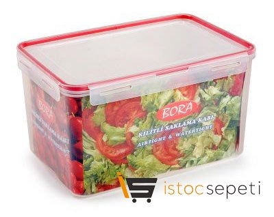Click Dikdörtgen Saklama Kabı 7.9 L