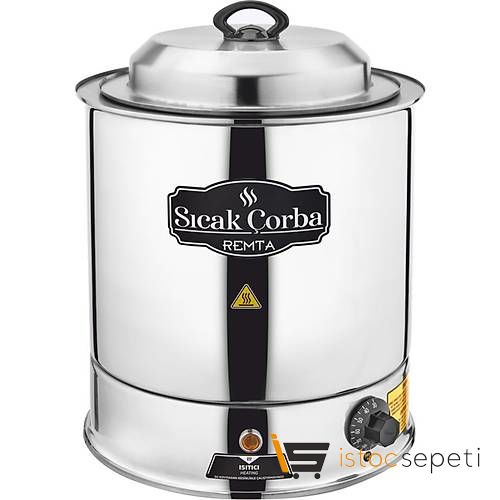 Remta CB13 Çelik Model Midi Çorba Isıtıcı 9 Lt
