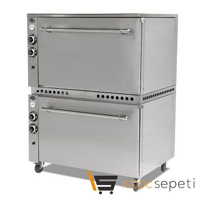 Empero Kuzu Pişirme Fırını 2 Katlı 121x97x158 cm