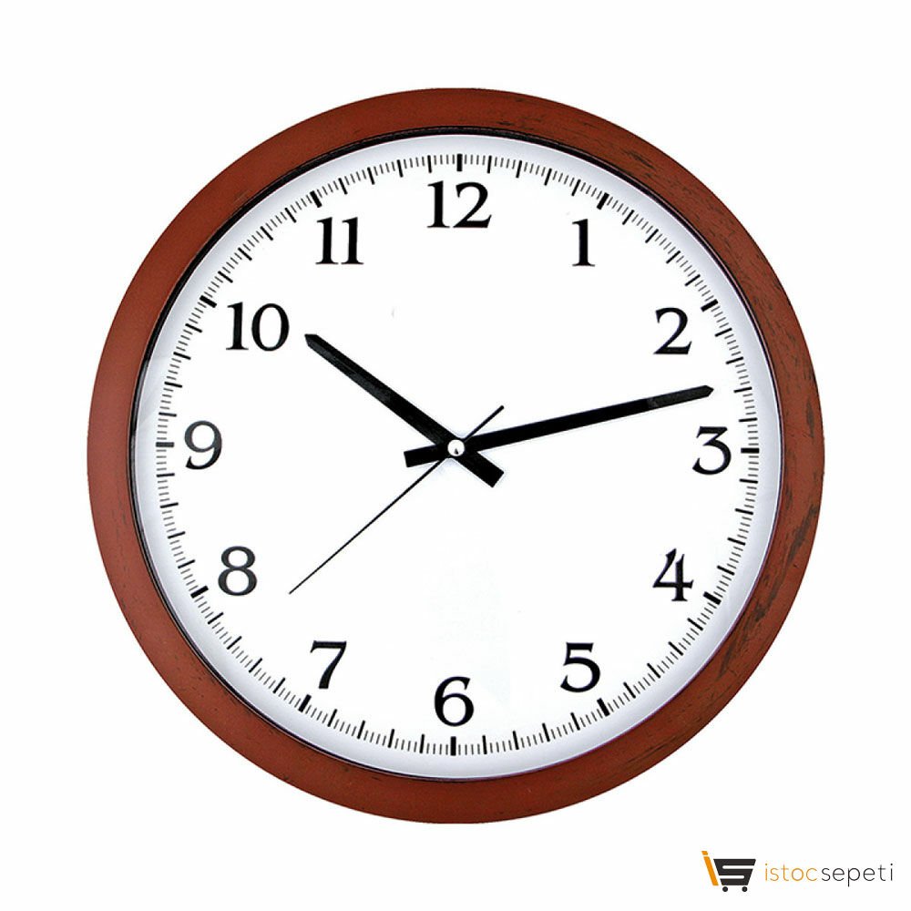 Uni Duvar Saati - Ebat: 35 cm Promosyon