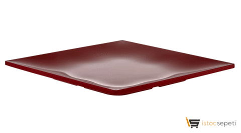 Kırılmaz Melamin Form Servis Tabak 21cm