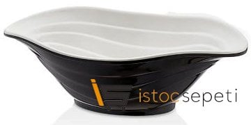 Külsan Thermoset Duet Kase 33x23 cm 2 L Siyah