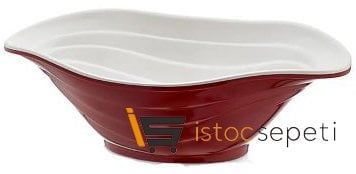Külsan Thermoset Duet Kase 33x23 cm 2 L Kırmızı