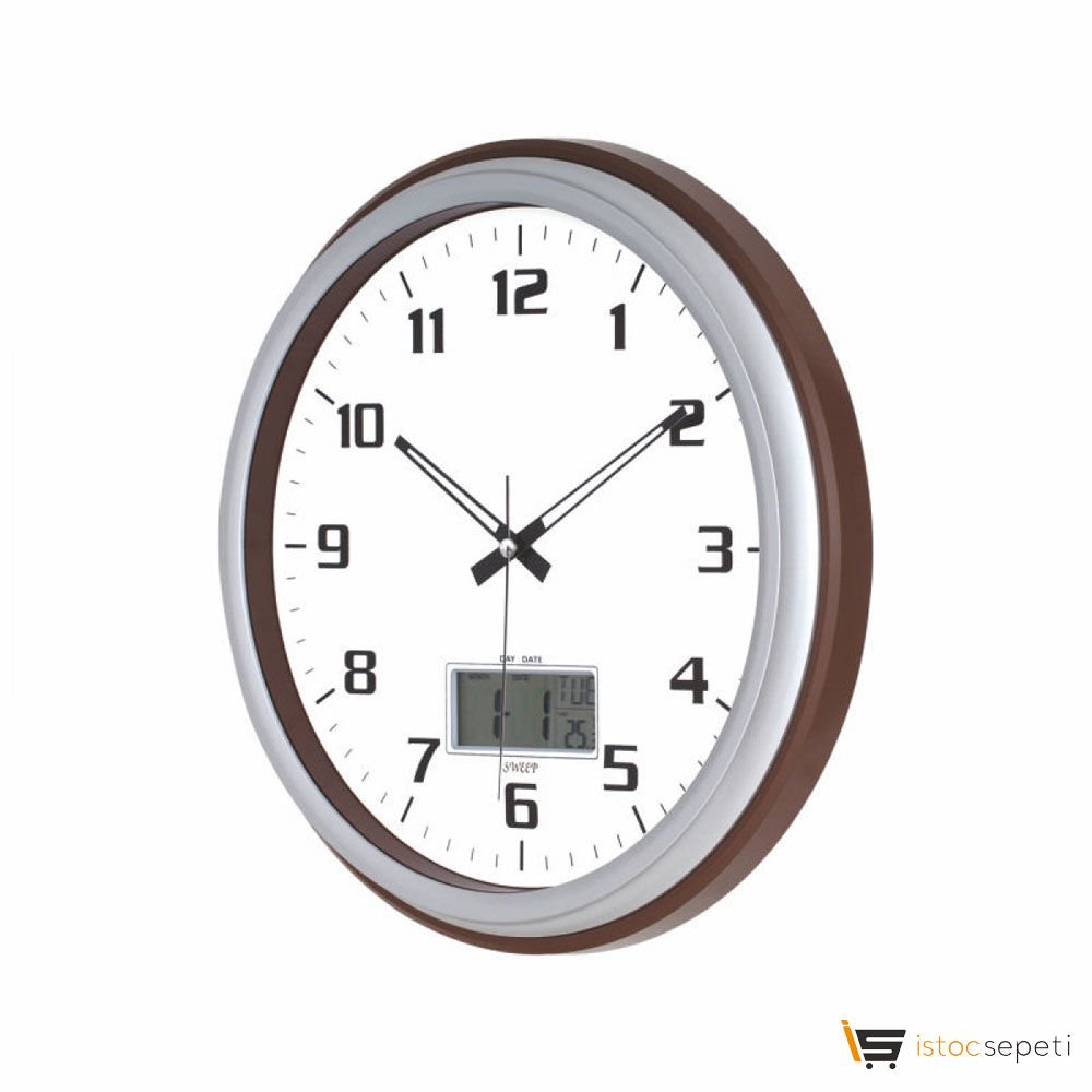 Uni Duvar Saati - Ebat: 35 cm Promosyon