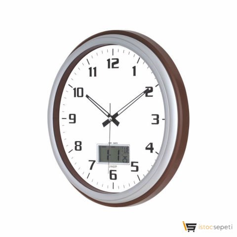 Uni Duvar Saati - Ebat: 35 cm Promosyon