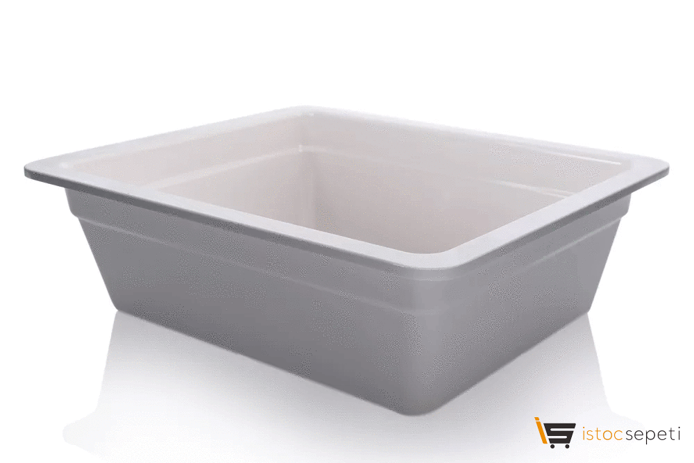 Kırılmaz Melamin GN-Gastronorm Küvet Pan 1/2 100mm