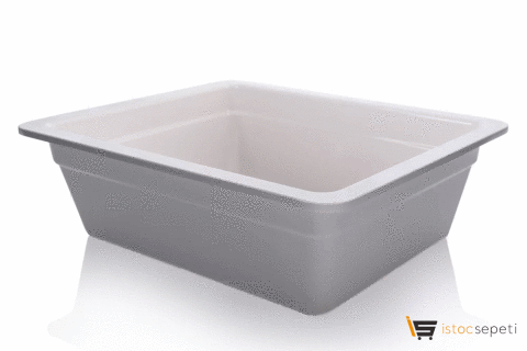 Kırılmaz Melamin GN-Gastronorm Küvet Pan 1/2 100mm