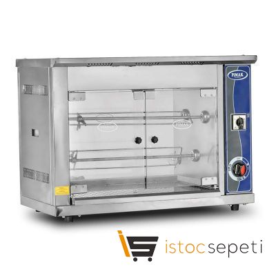 Pimak Set Üstü Piliç Çevirme Makinesi 15 Piliç Kapasiteli Elektrikli
