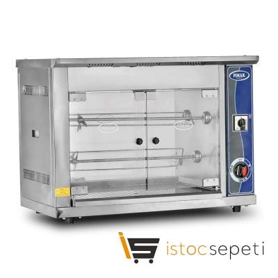 Pimak Set Üstü Piliç Çevirme Makinesi 15 Piliç Kapasiteli Elektrikli