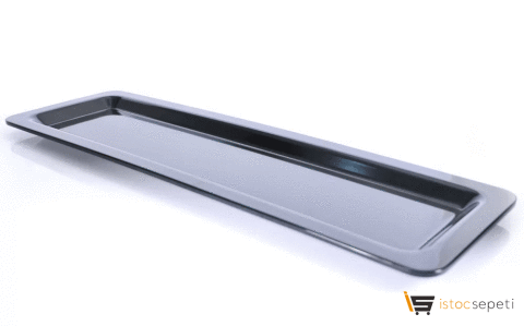 Kırılmaz Melamin Gastronorm 2/4 20mm Sunum Tepsisi 53cm