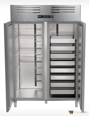Portabianco DT-2DGN Dik Tip Çift Kapılı Buzdolabı 1400 Lt