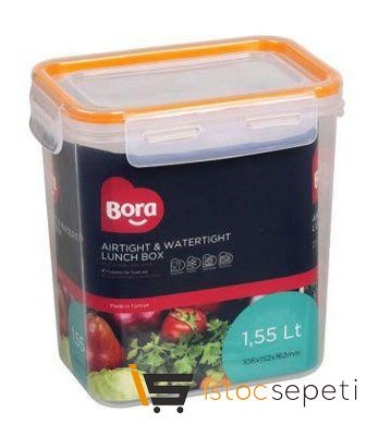 Click Dikdörtgen Saklama Kabı 1.55 L