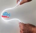Şerit Led Su Geçirmez Mavi Parlak Işık 24 Ampül Kesilebilir
