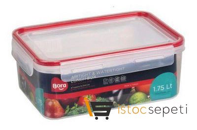 Click Dikdörtgen Saklama Kabı 1.75 L