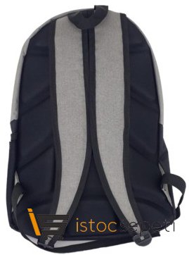 Relaxion 5055 Ekonomik Su Geçirmez Kumaş Sırt Çantası Gri