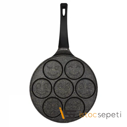 7 Gözlü Pankek Tavası 26 Cm
