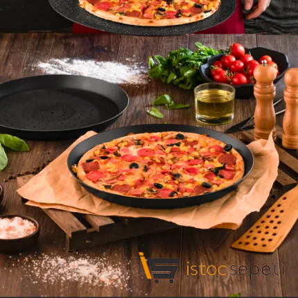 28 Cm Delikli Pizza Tavası