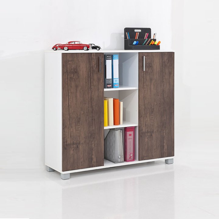 Twobox Ahşap Büro Dolabı