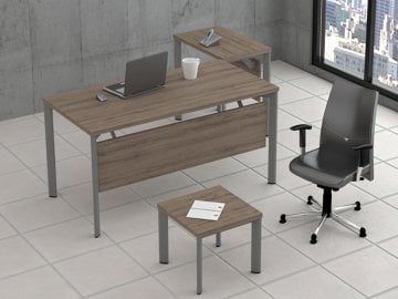 Flat Modern Ofis Masası