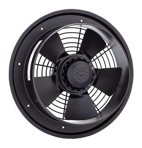 Bahçıvan 35 cm çapında BDRAX 350-2K 2050 D/D 230 V Monofaze Aksiyel Fan