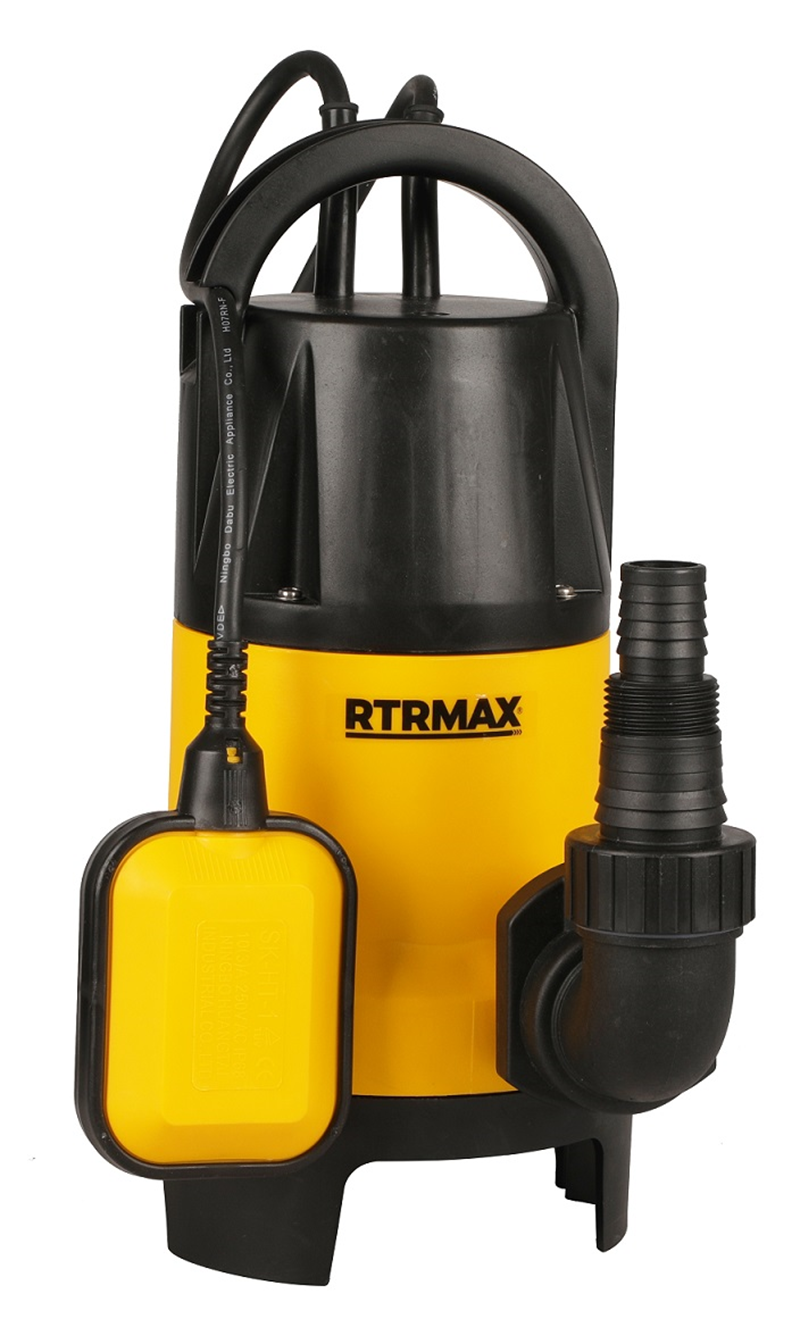 RTRMAX RTM839 900 Watt 8.5 m Su Basma Yüksekliği Temiz/Kirli Su Dalgıç Pompa