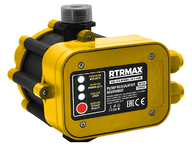 RTRMAX RTM855 1.5 - 2.2 Bar Hidromat