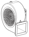 Fanex KAGS 125-60 2390 D/D 230 V Monofaze Dıştan Rotorlu Alüminyum Gövdeli Salyangoz Fan