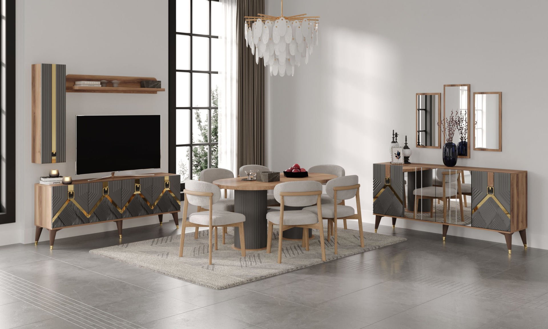 MALTA YEMEK ODASI (MDF)