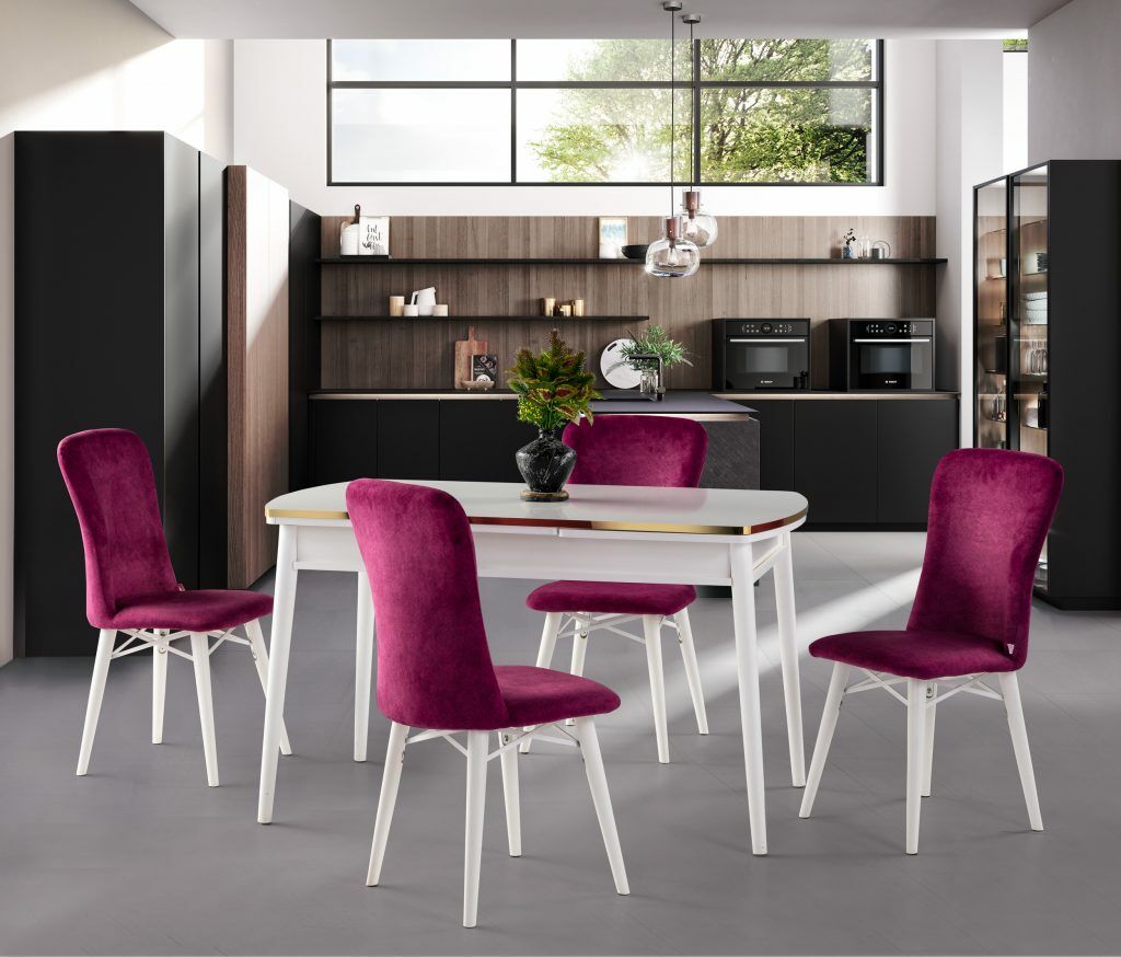 EN-406 MDF BEYAZ TAKIM