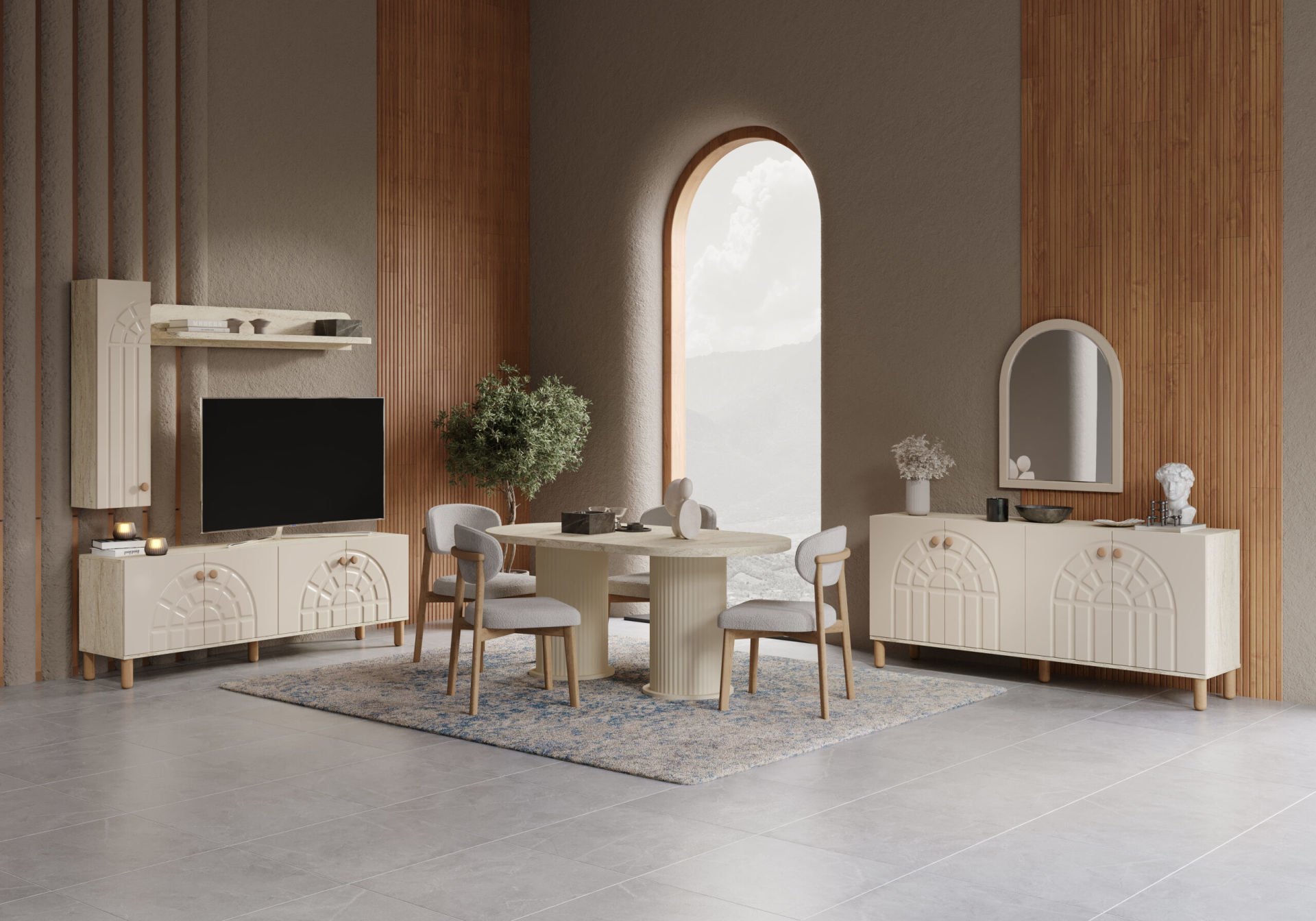 ANATOLİA YEMEK ODASI (MDF)