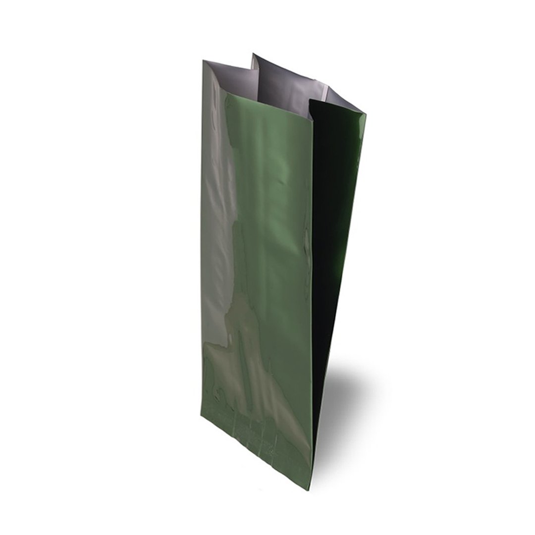 Yan Körüklü Torba Yeşil Alüminyum 7,5x20x4 Cm 2000 Adetli