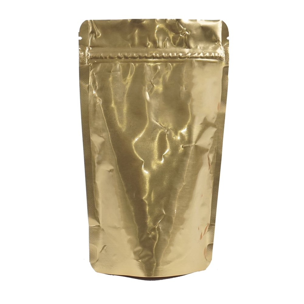 Kilitli Doypack Gold Alüminyum 11x18,5x3,5 Cm