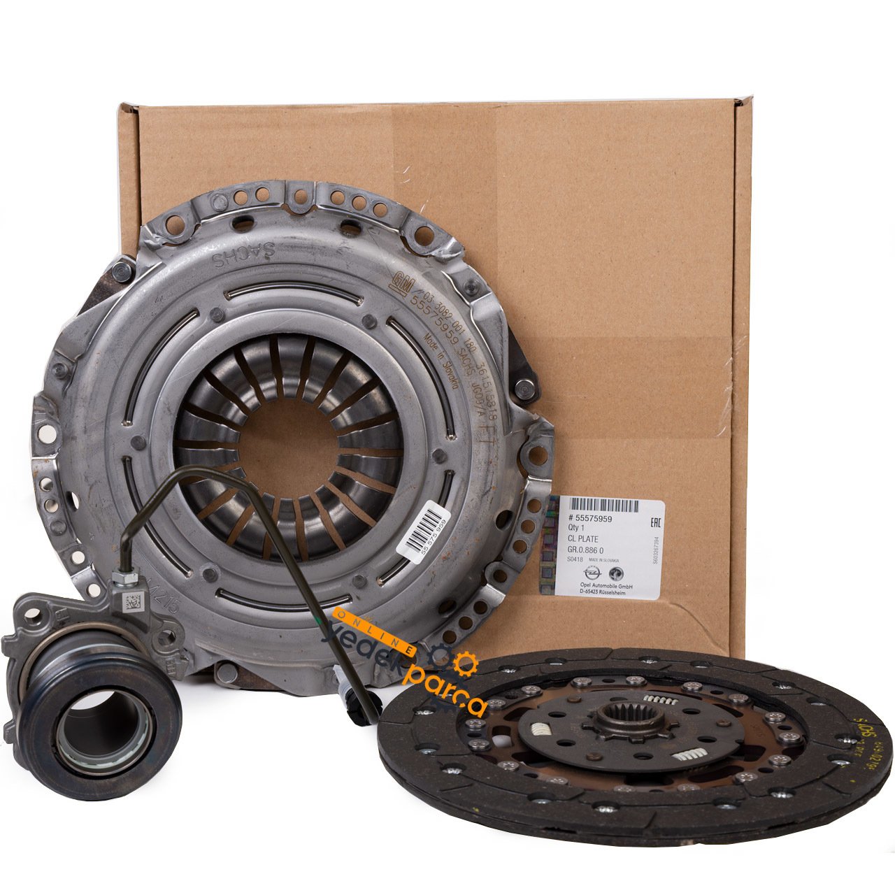 Opel İnsignia 1.6 Benzinli Motor Baskı Balata / Debriyaj Rulman Set Orjinal