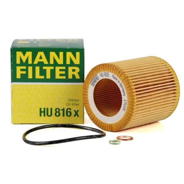 MANN HU816X | Bmw E60 Kasa 525i-530i Yağ Filtresi