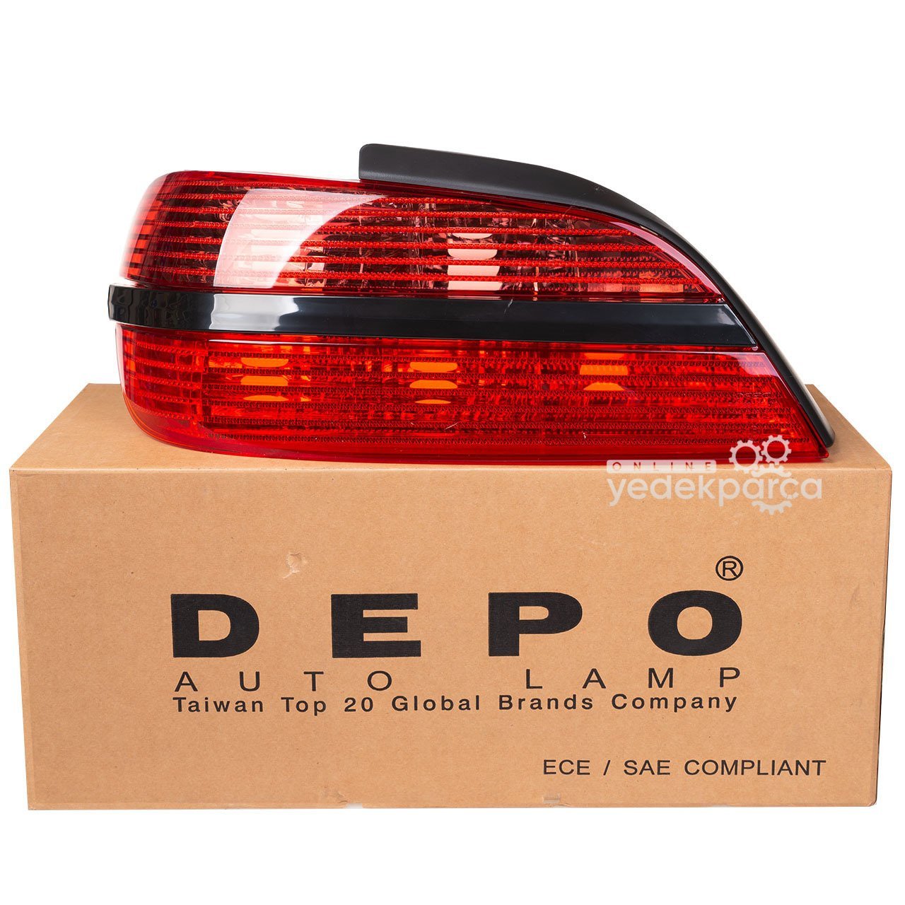 DEPO 550-1930L-UE | Peugeot 406 1996-2004 Sol Stop Lambası