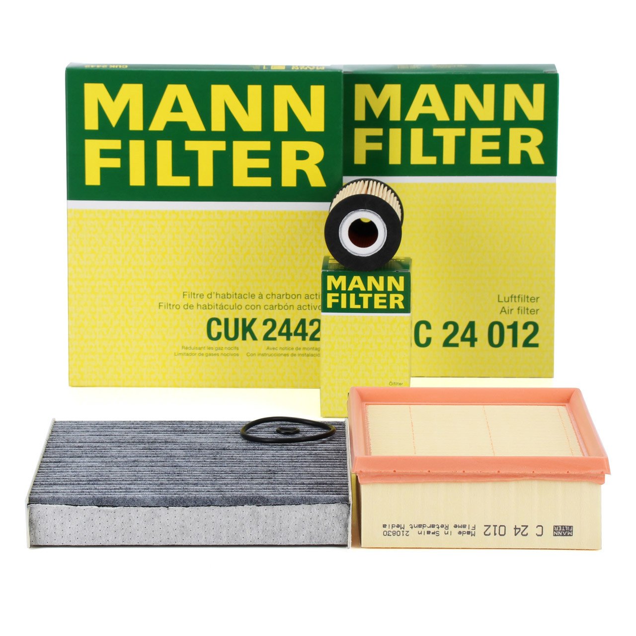 Opel Mokka 1.6 Dizel Periyodik Bakım Seti (Mazot Filtresiz) Mann Marka HU6019Z - C24012 - CUK2442