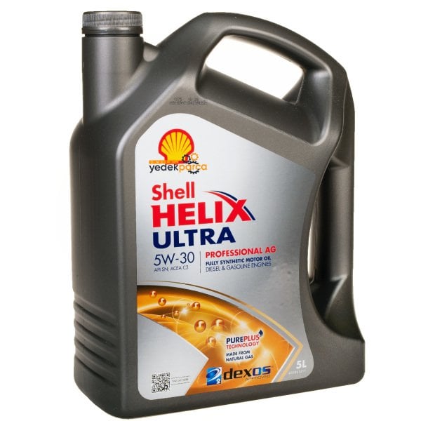 Shell Helix Ultra Pro AG 5W/30 5 Litre DEXOS2-C3 DPF Onaylı Motor Yağı