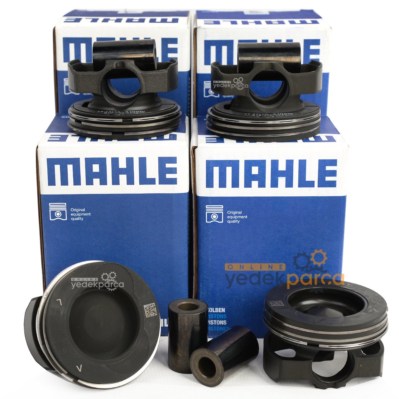 MAHLE 021PI00118000 | Renault Kadjar 2020- 1.5 dCi Euro 6 Motor 76 MM Piston Sekman Takımı Çelik Std Ölçü