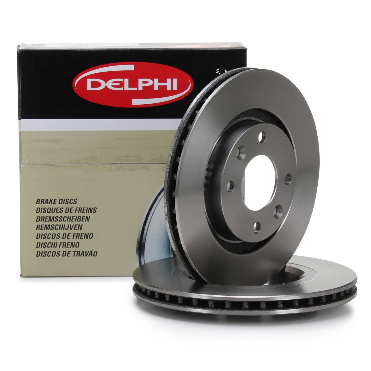 DELPHI BG4166 | Citroen DS5 Ön Fren Diski Takım Hava Soğutmalı