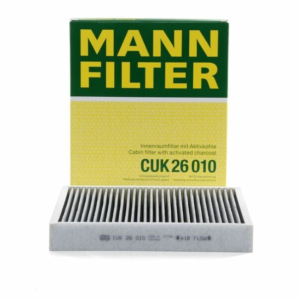 MANN CUK26010 | Skoda Rapid 1.0 TSI Motor Karbonlu Polen Filtresi