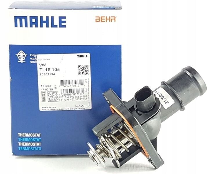 BEHR-MAHLE TI16105 | -MAHLE / Audi A3 1997-2003 1.6 BFQ Motor Termostat