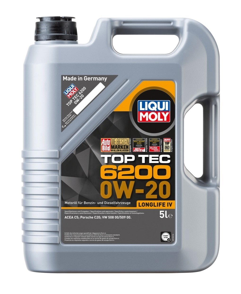 LIQUI MOLY 20789 | Top Tec 6200 0W-20 Motor Yağı 5 Litre (20789)
