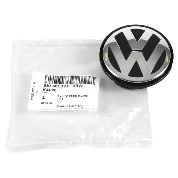 VAG / ORJINAL 3B7601171XRW | Volkswagen Golf 7 2013-2020 Model Arası Alüminyum Jant Göbeği