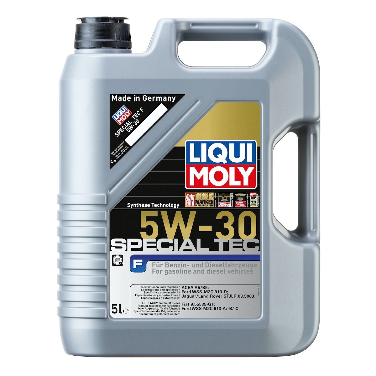 LIQUI MOLY Special Tec F 5W-30 Sentetik Motor Yağı 5 Litre (2326)