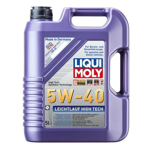 LIQUI MOLY 2328 | Leichtlauf High Tech 5W-40 Motor Yağı 5 Litre (2328)