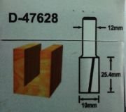 MAKİTA D-47628 DÜZ KANAL BIÇAĞI 10 mm. (12 mm şaftlı)
