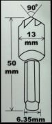 MAKİTA D-37306 HAVŞA UCU 13 mm.