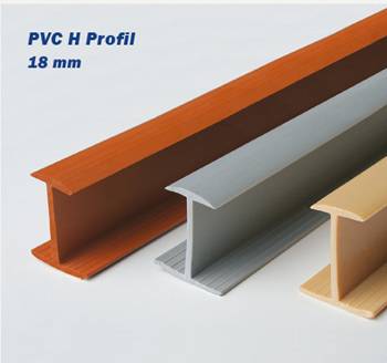 18 mm H PVC PROFİL (3 Metre)